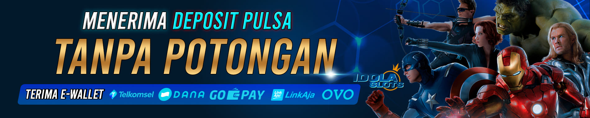 Deposit Pulsa dan Ewallet